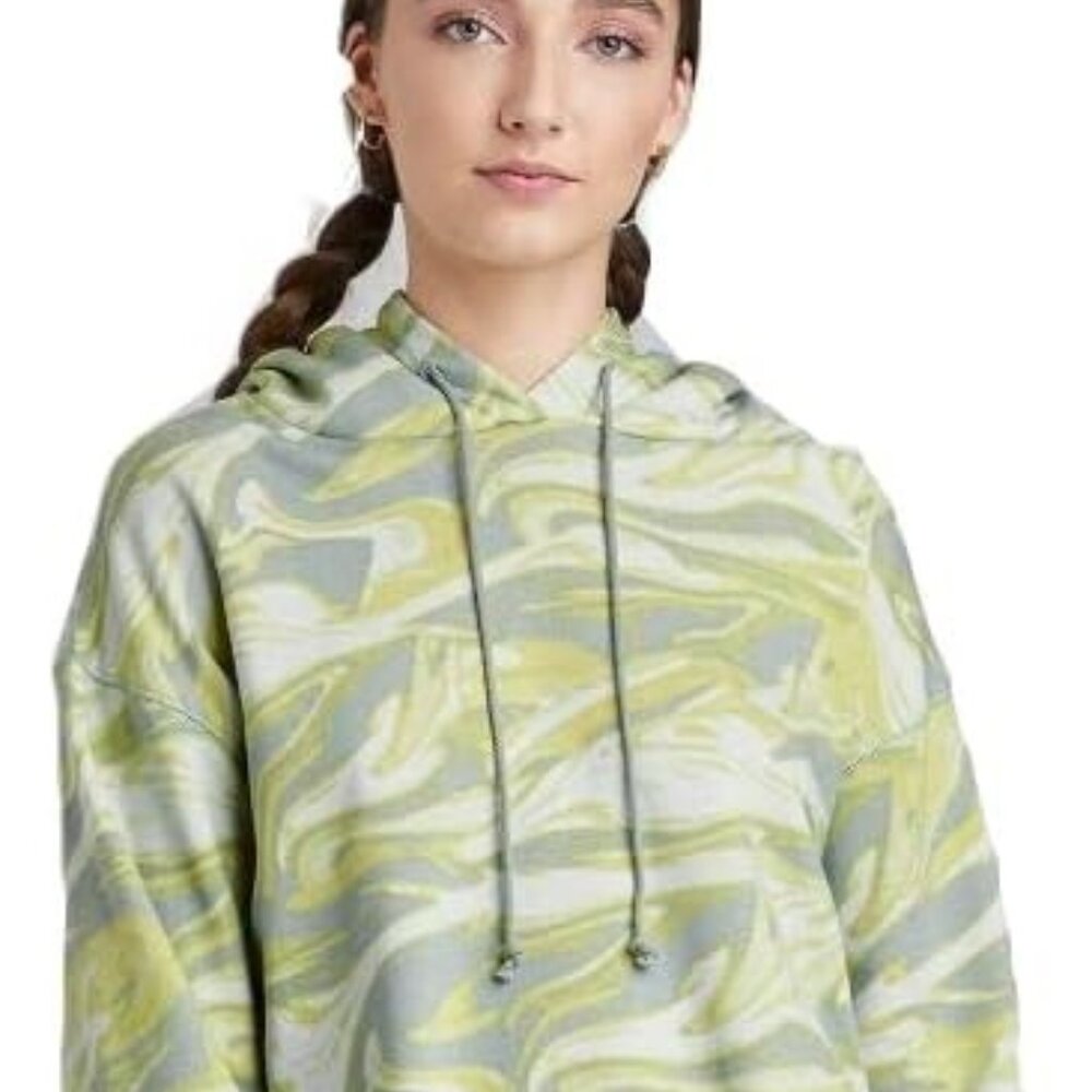 Y2K Cropped  hoodie  Size M cotton blend
